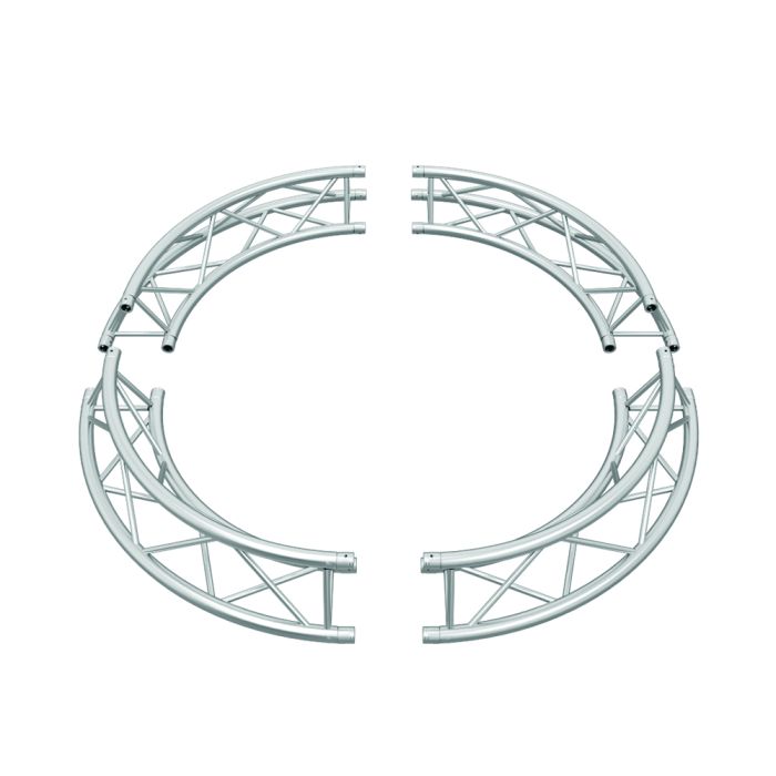 Global Truss F33-TR-C2-90 2-Section Triangle Arc Circle - 2 x 90°