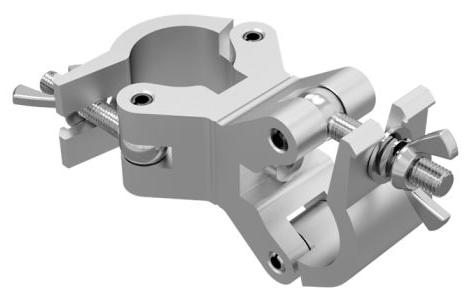 Global Truss XPRO-SWIVEL-CLAMP/SL Swivel Clamp (Silver)