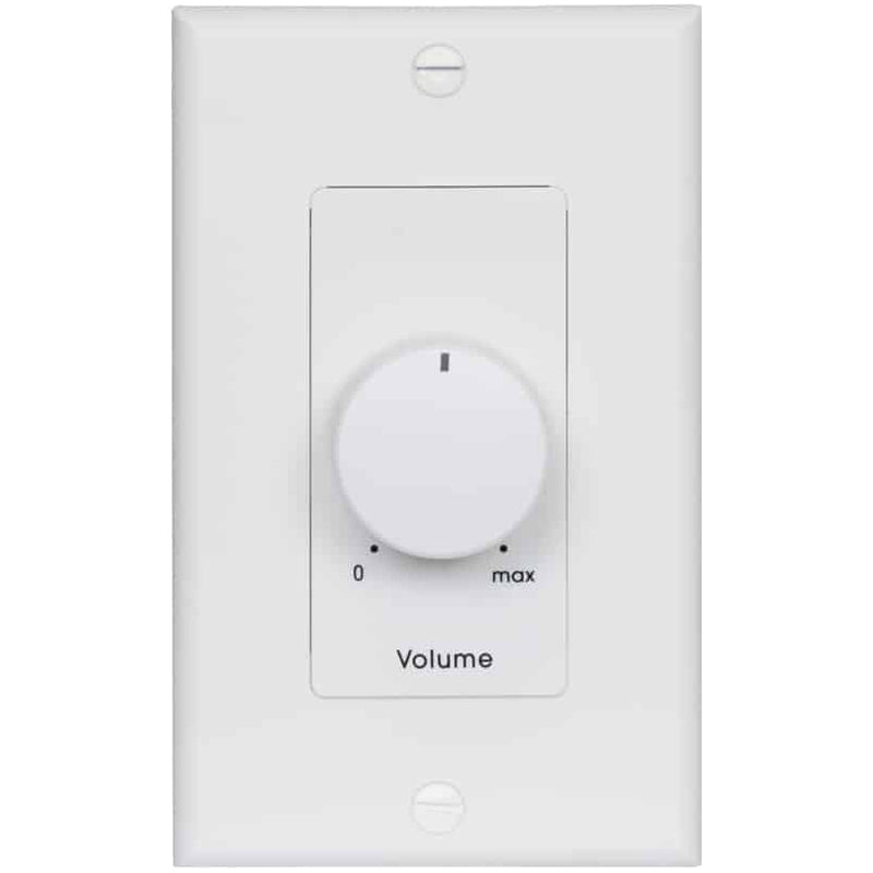 Lowell 10015LVC-DW 100W Mono Volume Control with Precision Steps (White)