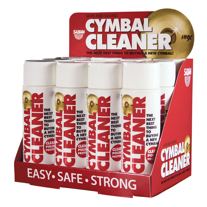 Sabian SSSCPOP Cymbal Cleaner With Display 12-Pack