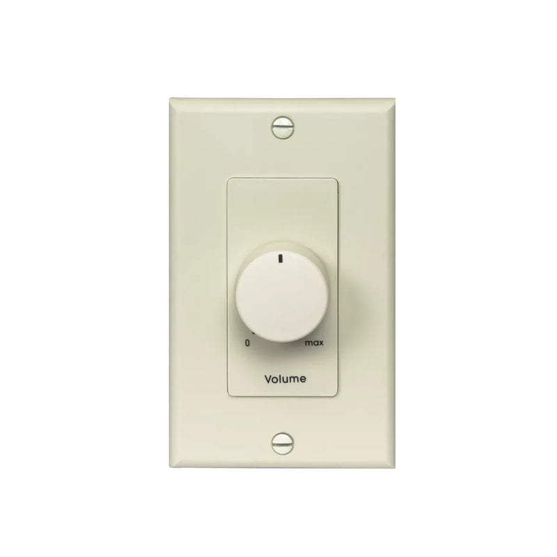 Lowell 100LVC-DA Mono Volume Control Wall Plate (Almond) - 100W