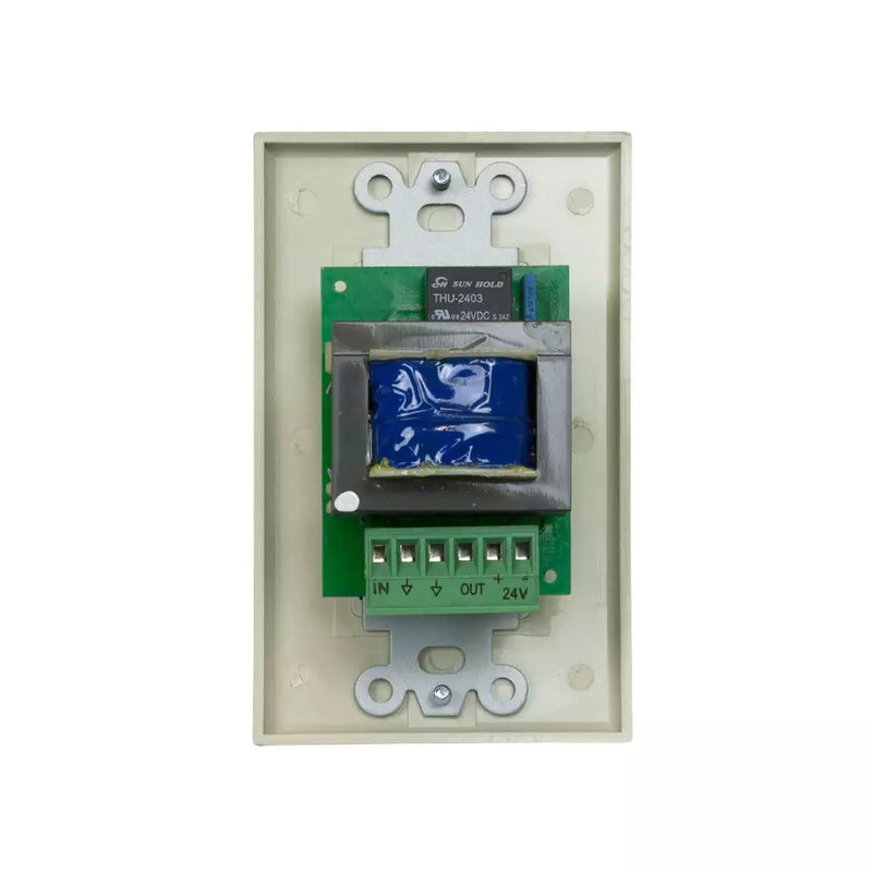 Lowell 100LVC-PA-DA Mono Volume Control Wall Plate (Almond) - 100W