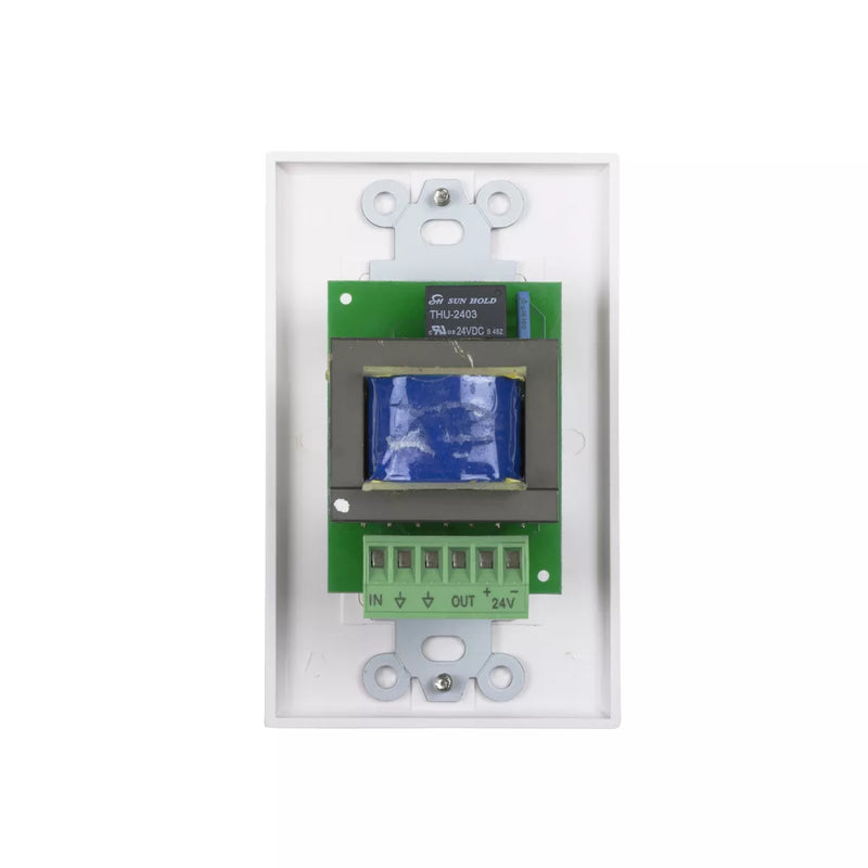 Lowell 100LVC-PA-DW Mono Volume Control Wall Plate (White) - 100W