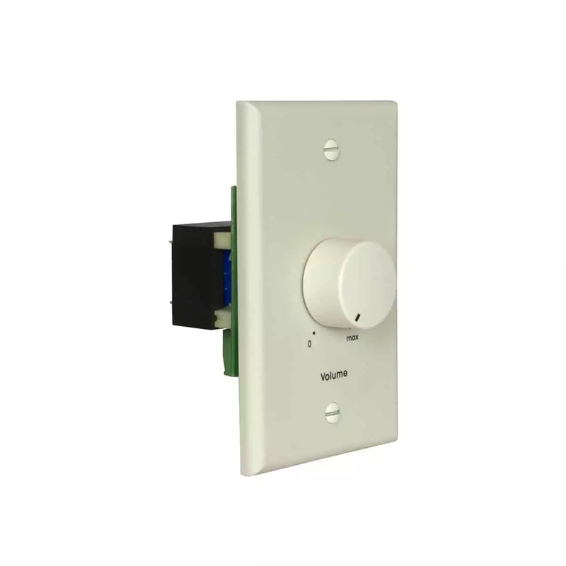 Lowell 100LVC-SA Mono Volume Control Standard Wall Plate (Almond) - 100W