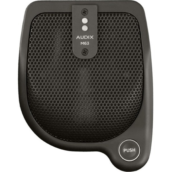 Audix M63OMNIB Omni Microphone de surface cardioïde avec télécommande logique 