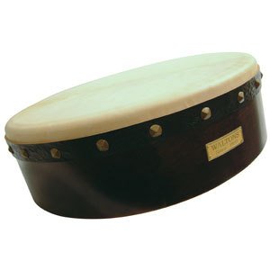 Waltons 10AWAL-2433 Tuneable Bodhran (Dark Mahogany) - 18"