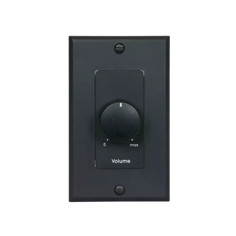 Lowell 10KLVC-DB Potentiometer Wall Plate (Black) - 10K Ohm