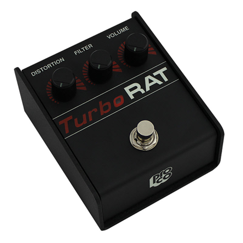 RAT TRAT Turbo RAT Pédale de distorsion pour guitare compacte