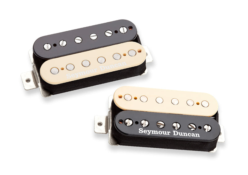 Seymour Duncan BILLY GIBBONS HADES GATES Guitar Humbucker Pickup Set (Reversed Zebra)