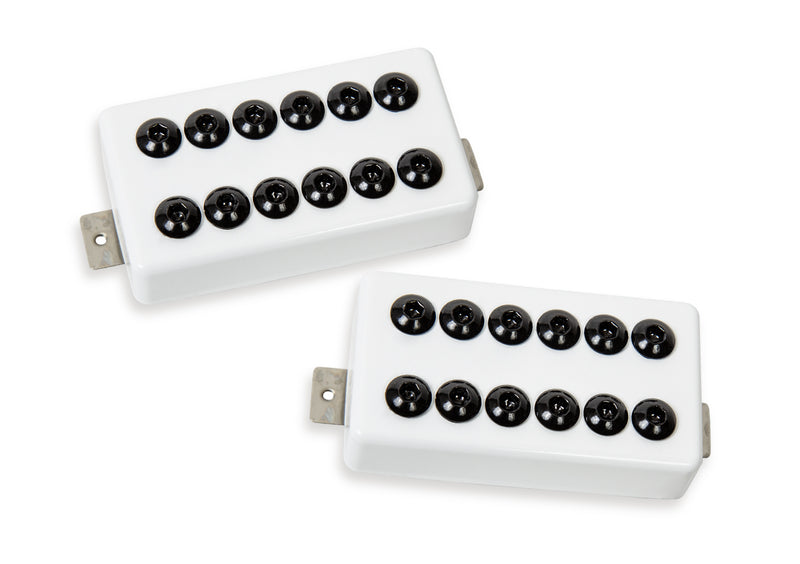 Seymour Duncan INVADER Guitar Humbucker Pickup Set (Frost White)