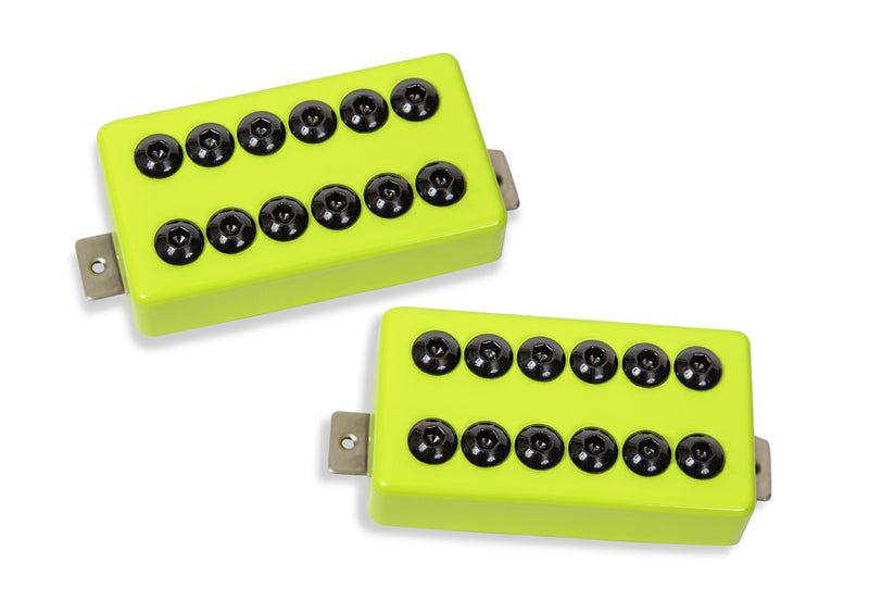 Seymour Duncan INVADER Guitar Humbucker Pickup Set (Toxic Yellow)