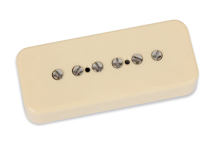 Seymour Duncan 11302-63-CRC-NOL Noiseless Hot P90 Silencer Neck Pickup - Soapbar (Cream)