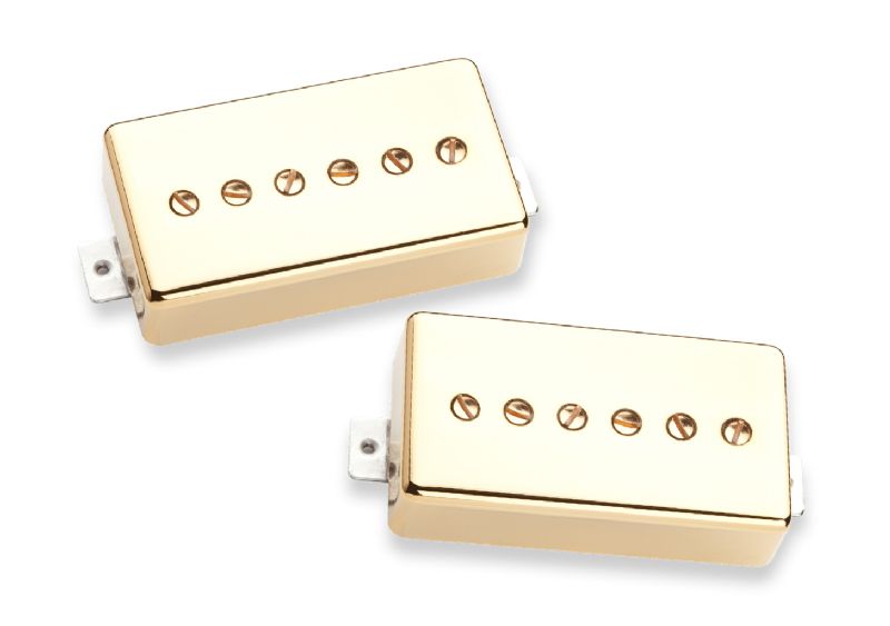 Seymour Duncan PHAT CAT SILENCER Guitar Humbucker Pickup Set (Vintage Gold)