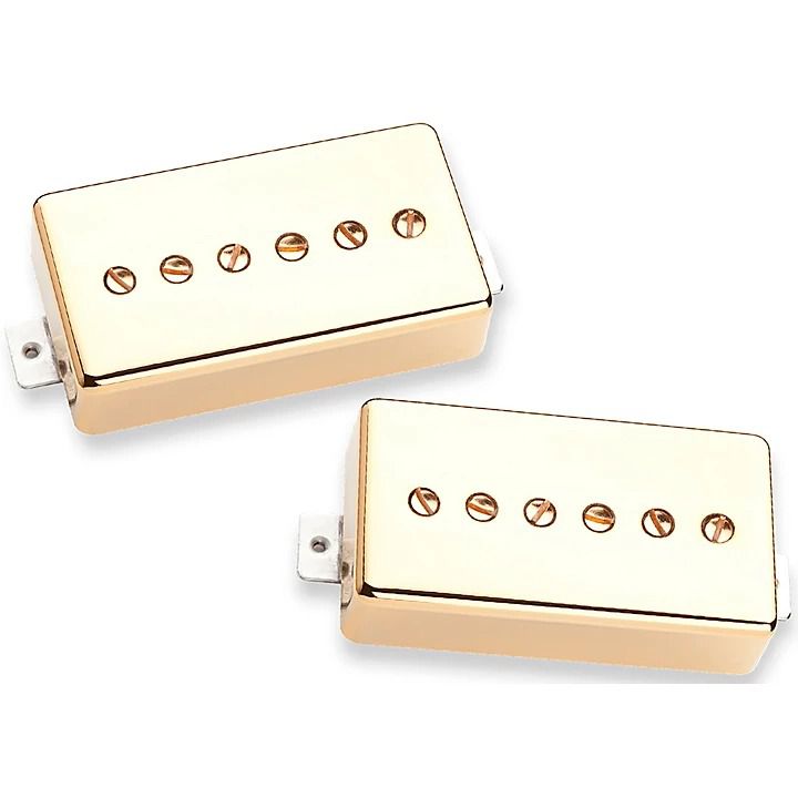 Seymour Duncan PHAT CAT SILENCER Guitar Humbucker Pickup Set (Vintage Gold)