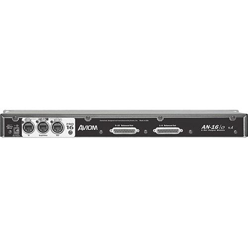 Aviom AN-16/O V.4 16-Channel Analog Output Module for Pro16 Digital Snake Network System