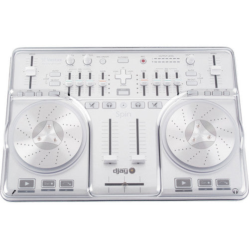 Deck Saver DS-PC-SPIN Vestax Spin and Typhoon Smoked Clear Cover