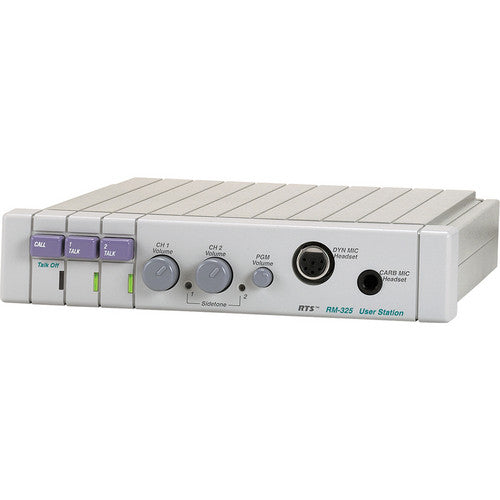 RTS RM-325 2-Channel Intercom User Station (A5F)