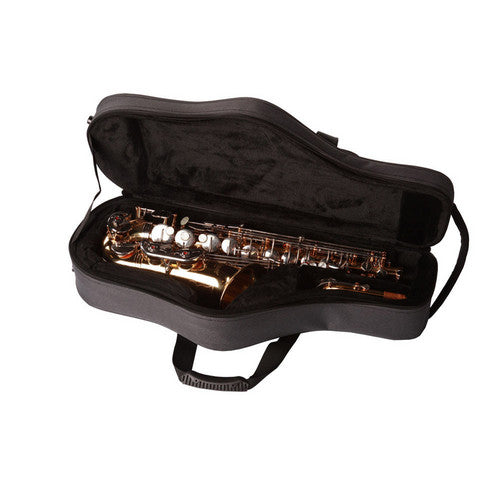 Gator GL-ALTOSAX-MPC Lightweight Alto Sax Case w/Mouthpiece Storage (Black)