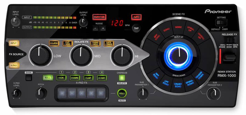 Pioneer DJ RMX-1000-K Remix Station Unité d'effets avec X-Pad FX-Noir