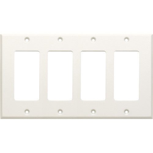 RDL CP-4 Quadruple Cover Plate (White)