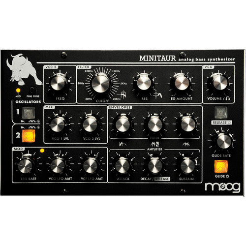 Synthétiseur de basse analogique Moog MINITAUR (noir)