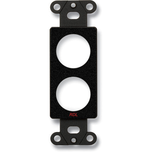 RDL DB-D2 Double Plate for Standard & Specialty Connector