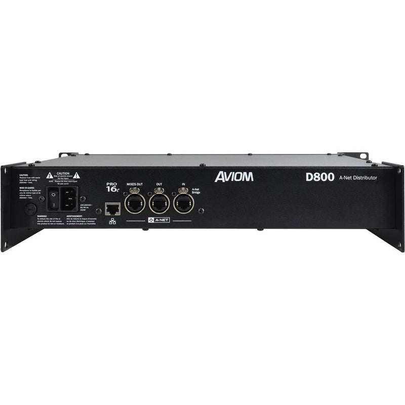 Aviom D-800 A-Net Distributor With A-Net Bridge Input