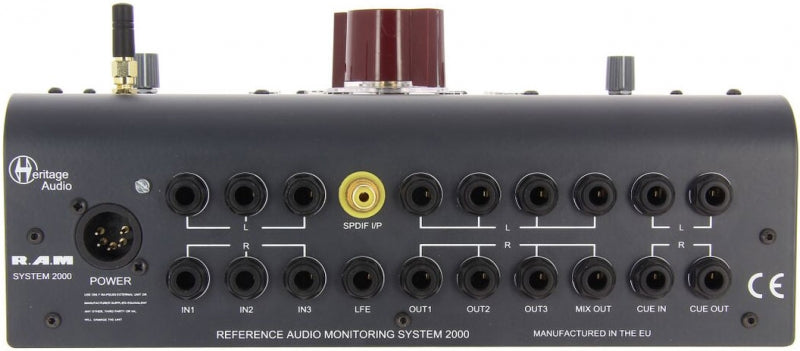 Heritage Audio RAMSYSTEM2000 Système de surveillance de bureau avec Bluetooth 
