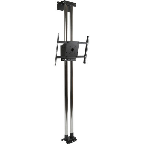 Peerless-AV MOD-FW2KIT300-B Modular Series Dual Pole Floor-to-Wall Kit for 46 to 90" Displays (Black Poles)