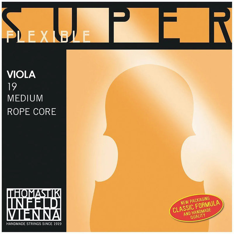 Thomastik Infeld Vienna SUPERFLEXIBLE Viola D String 4/4 - 37cm (Chrome Wound)