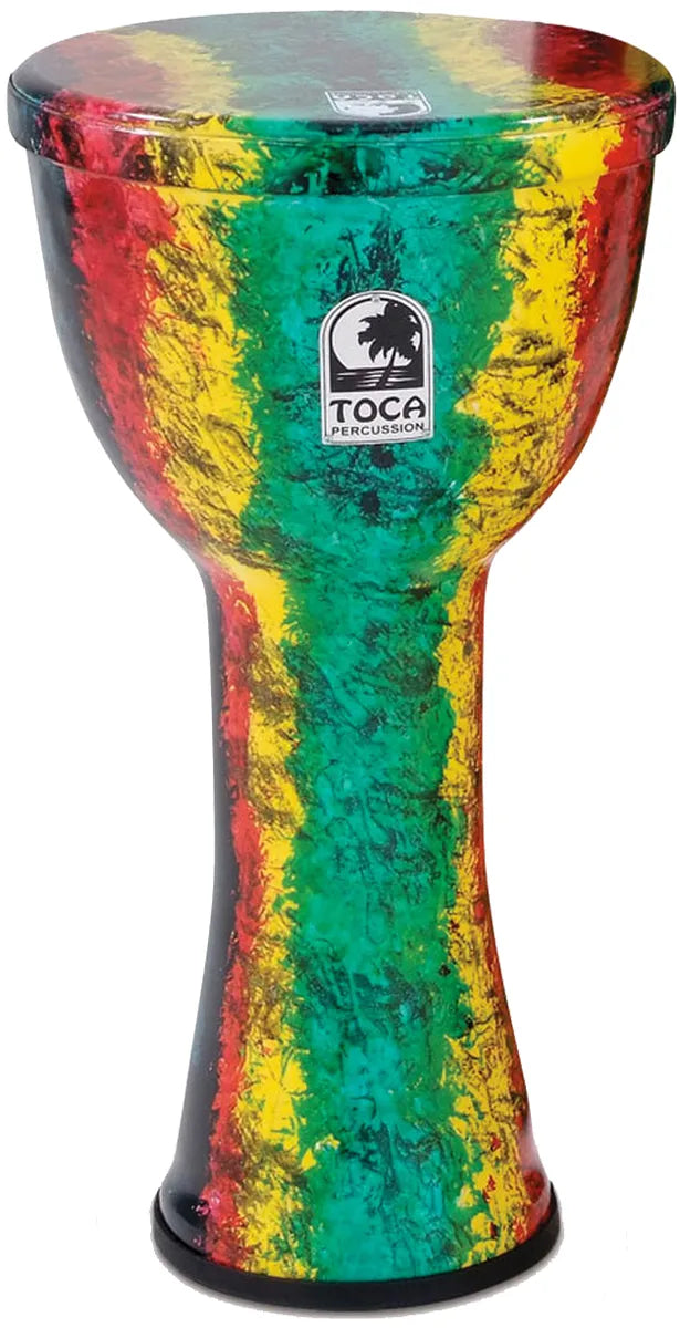 Toca SFDL-9RB Dejembé série légère - 9" (Rasta)