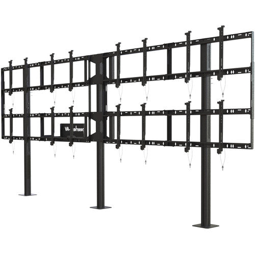 Peerless-AV DS-S555-4X2 Modular Video Wall Pedestal Mount for 46 to 55" Displays (4x2 Configuration)