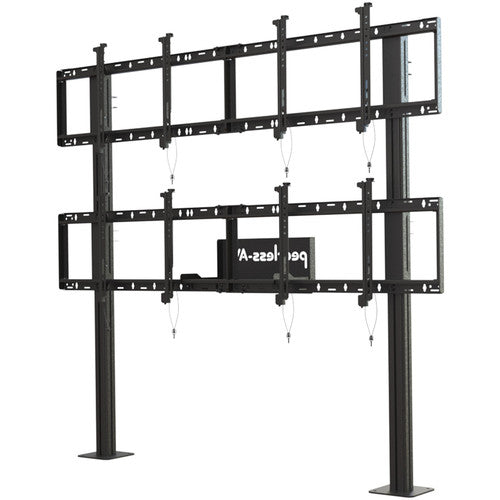 Peerless-AV DS-S560-B2X2 Modular Video Wall Pedestal Mount for 46 to 60" Displays (2x2 Configuration)