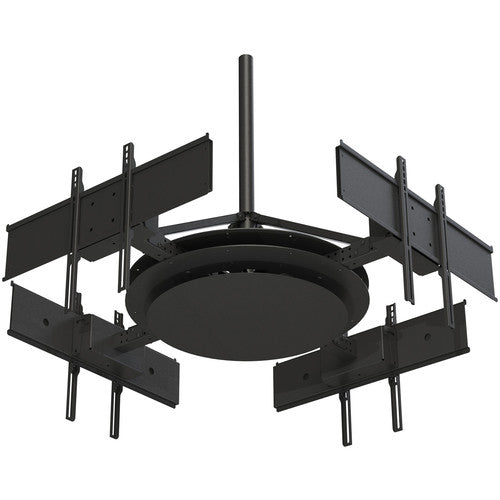 Peerless-AV DST975-4 Multi-Display Ceiling Mount with Four Telescoping Arms for 37 to 75" Displays