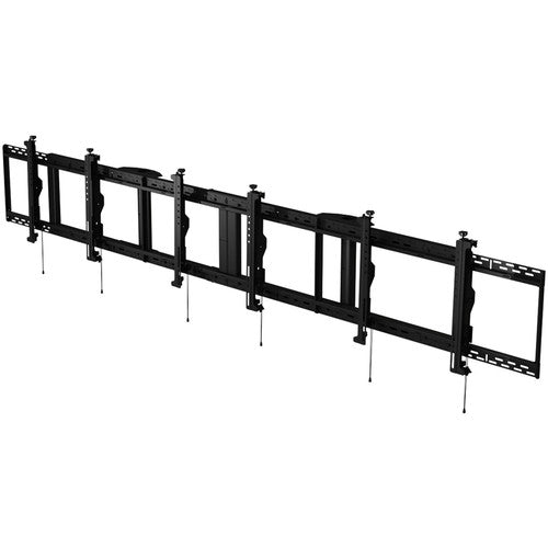 Peerless-AV DS-MBZ947L-3X1 SmartMount Digital Menu Board Ceiling Mount w/8-Point Adjustment for 46 to 48" Displays (3x1 Configuration)