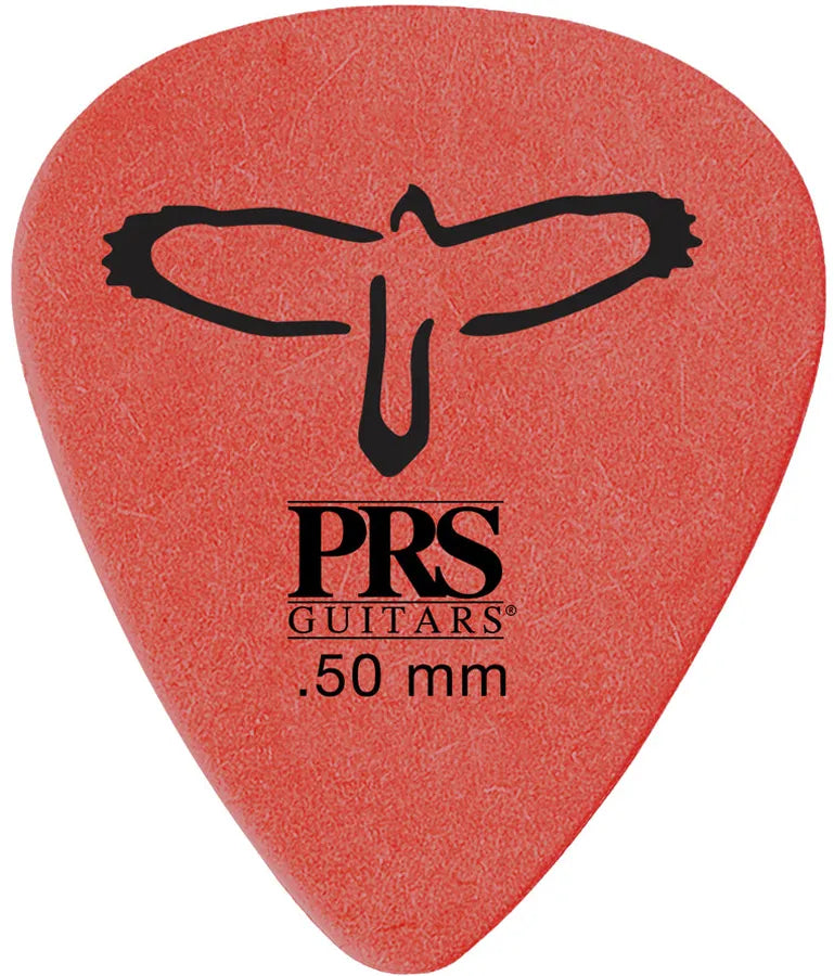 PRS 72 Delrin Picks 0.5mm (Red)