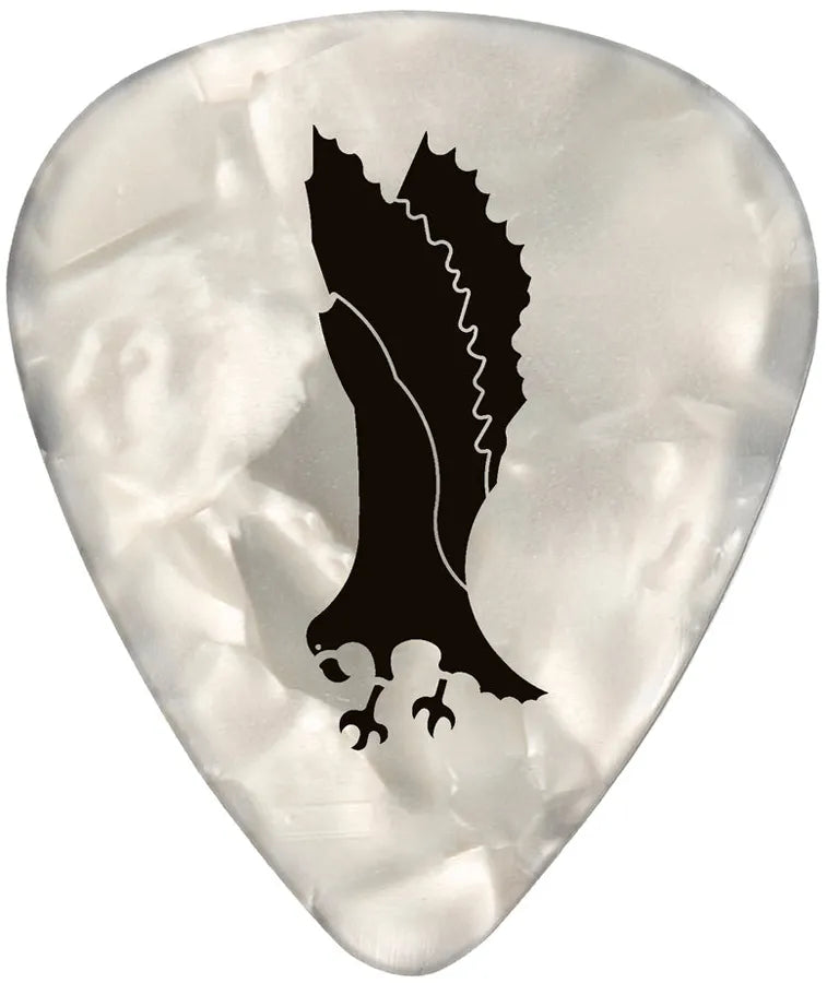 PRS 72 Picks celluloïd (White Pearloid Heavy)