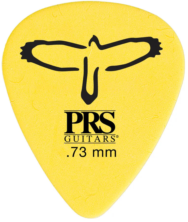 PRS 12 Delrin Picks 0.73mm (Yellow)