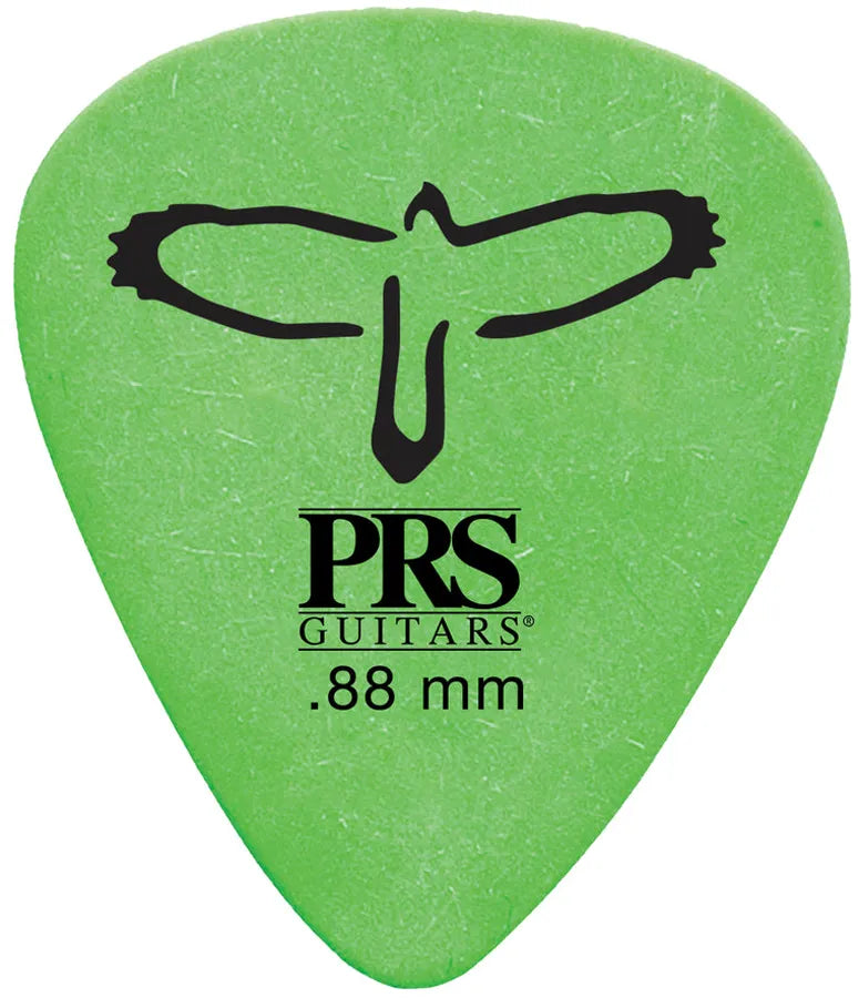 PRS 12 Delrin Picks 0.88mm (Green)