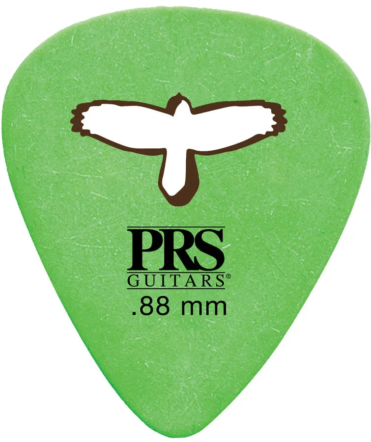 PRS 12 Delrin Punch Picks 0.88mm (Green)