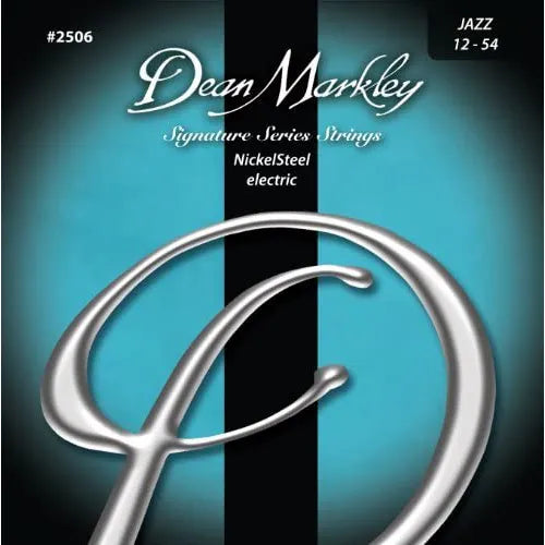 Dean Markley 2506 Jazz Signature Series Electric Guitar Guitar Strings 12-54, Nickel Steel