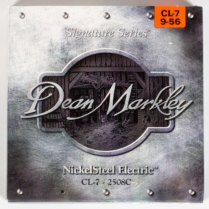 Dean Markley 2508C 7 cordes de guitare électrique Custom Light, 9-56