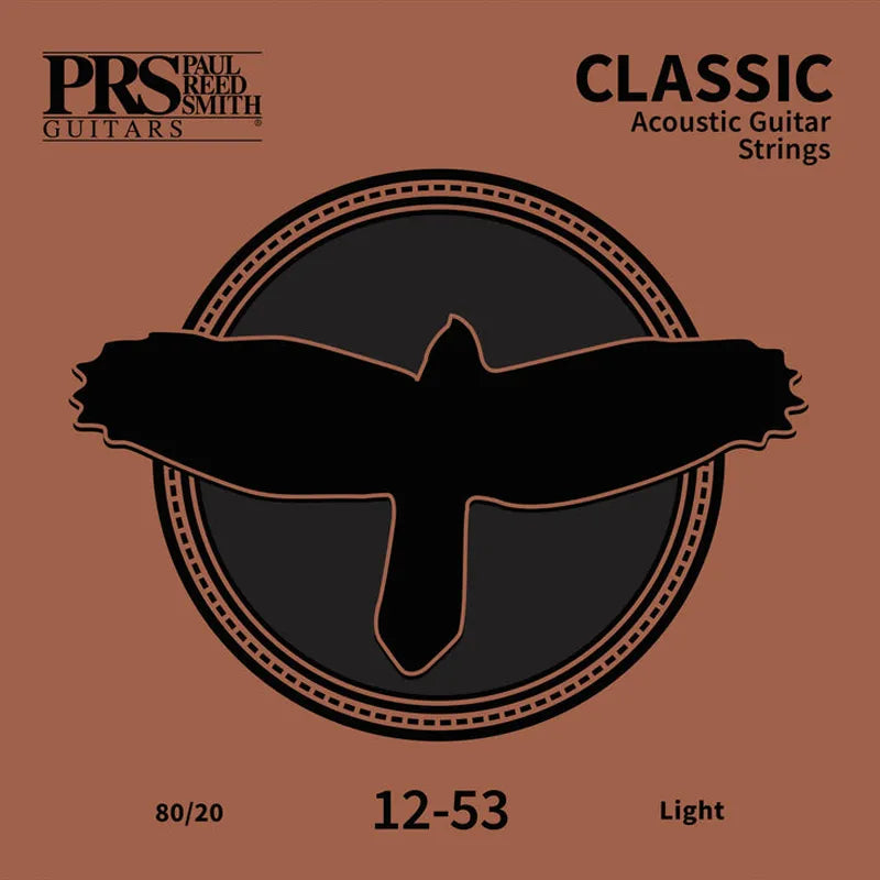 PRS Classic Acoustic Guitar Strings 80/20 - Light .012 - .053