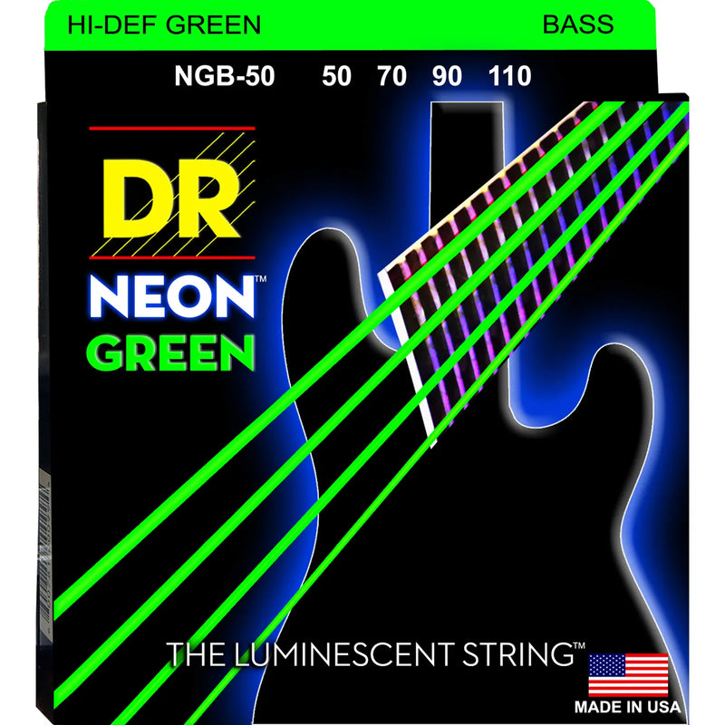 DR Handmade Strings NGB-50 Electric Bass Strings Medium - 50-110