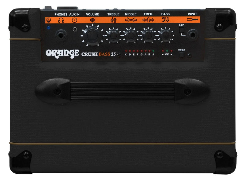 Orange CRUSH BASS 25-BK 1x8" 25W Bass Amplifier Combo - Black