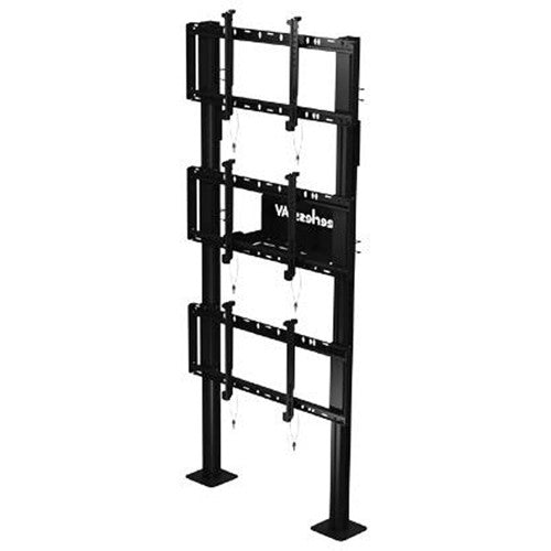 Peerless-AV DS-S560-1X3 Modular Video Wall Pedestal Mount for 46 to 60" Displays (1x3 Configuration)