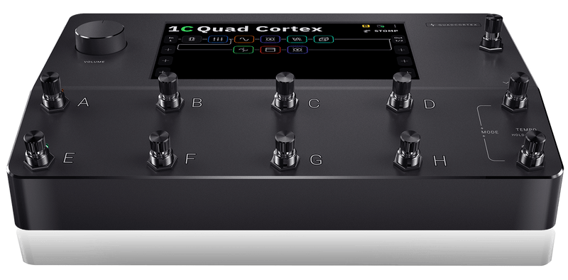 Neural DSP Quad Cortex Quad-core Effets numériques Modèleur / Profil Floor Floor + Free Gig Case