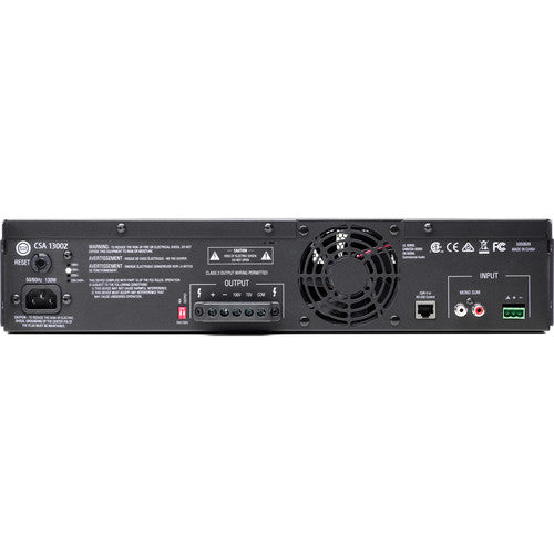 JBL CSA1300Z Single-Channel Audio Amplifier - 1x300W