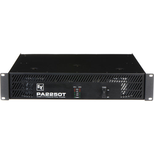 Electro-Voice PA2250T Rackmount 2 canaux 250W Amplificateur de puissance (50V / 70V / 100V) (utilisé)