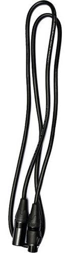 American DJ STR330 IP65 Rated 3 Pin DMX XLR Cable - 5'